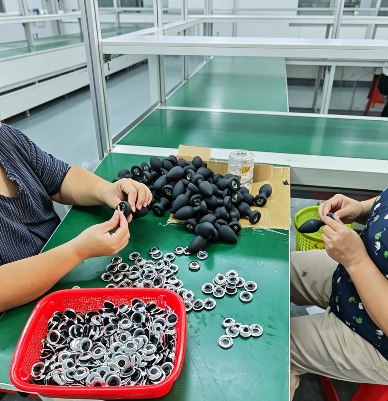 Product assembly at the workbench